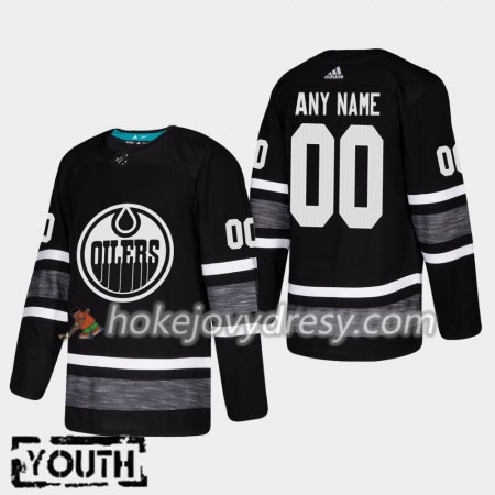 Dětské Hokejový Dres Edmonton Oilers Personalizované Černá 2019 NHL All-Star Adidas Authentic